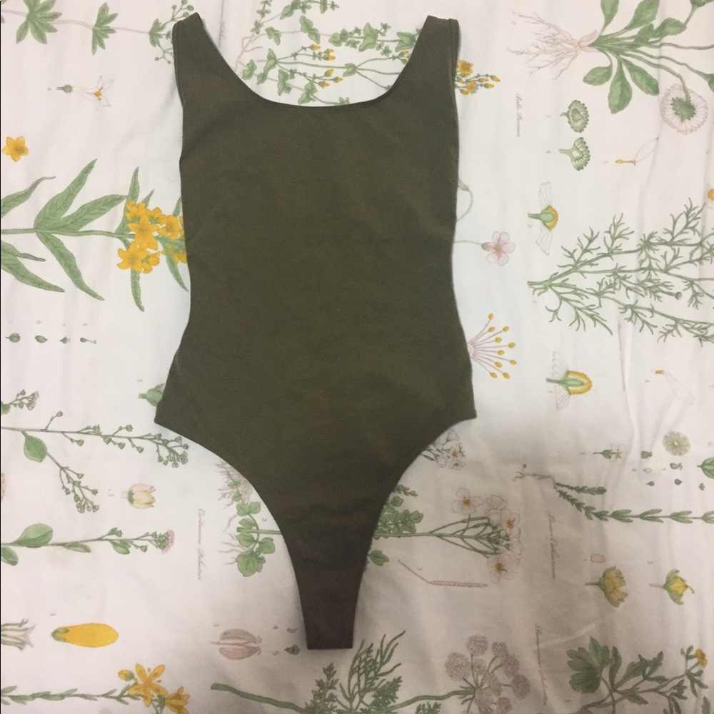 Army Green Bodysuit